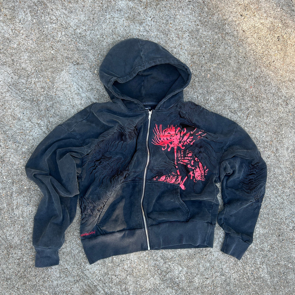 Oversized Centipede Zip Up