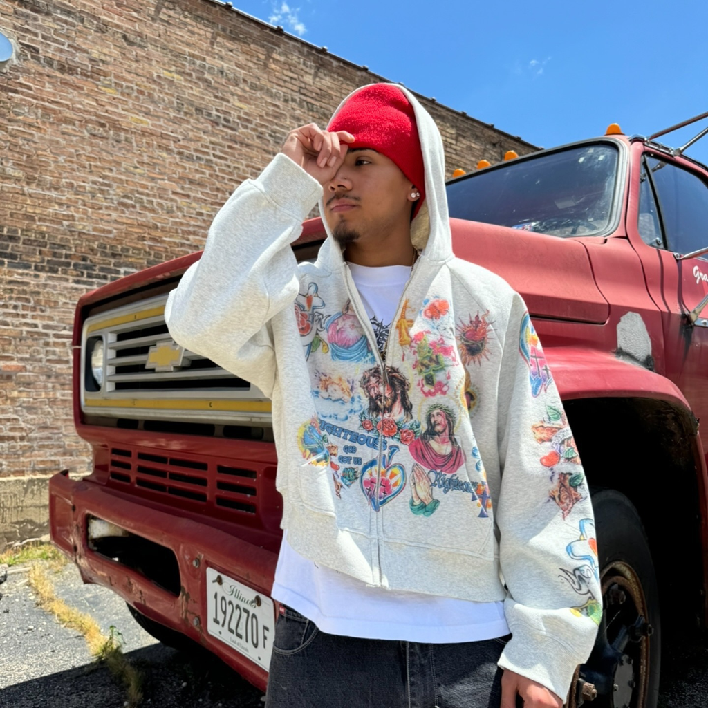 American Retro Gothic Rock Letter Printed Sweatshirt Hooded Harajuku Loose Versatile Sweatshirt Couple
