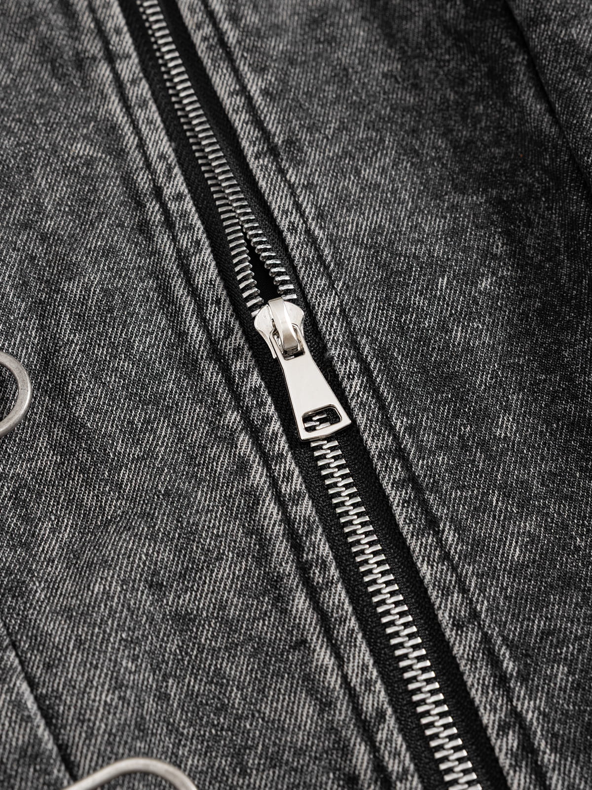 Aelfric Eden Super Boxy Fireman Clasp Denim Vest