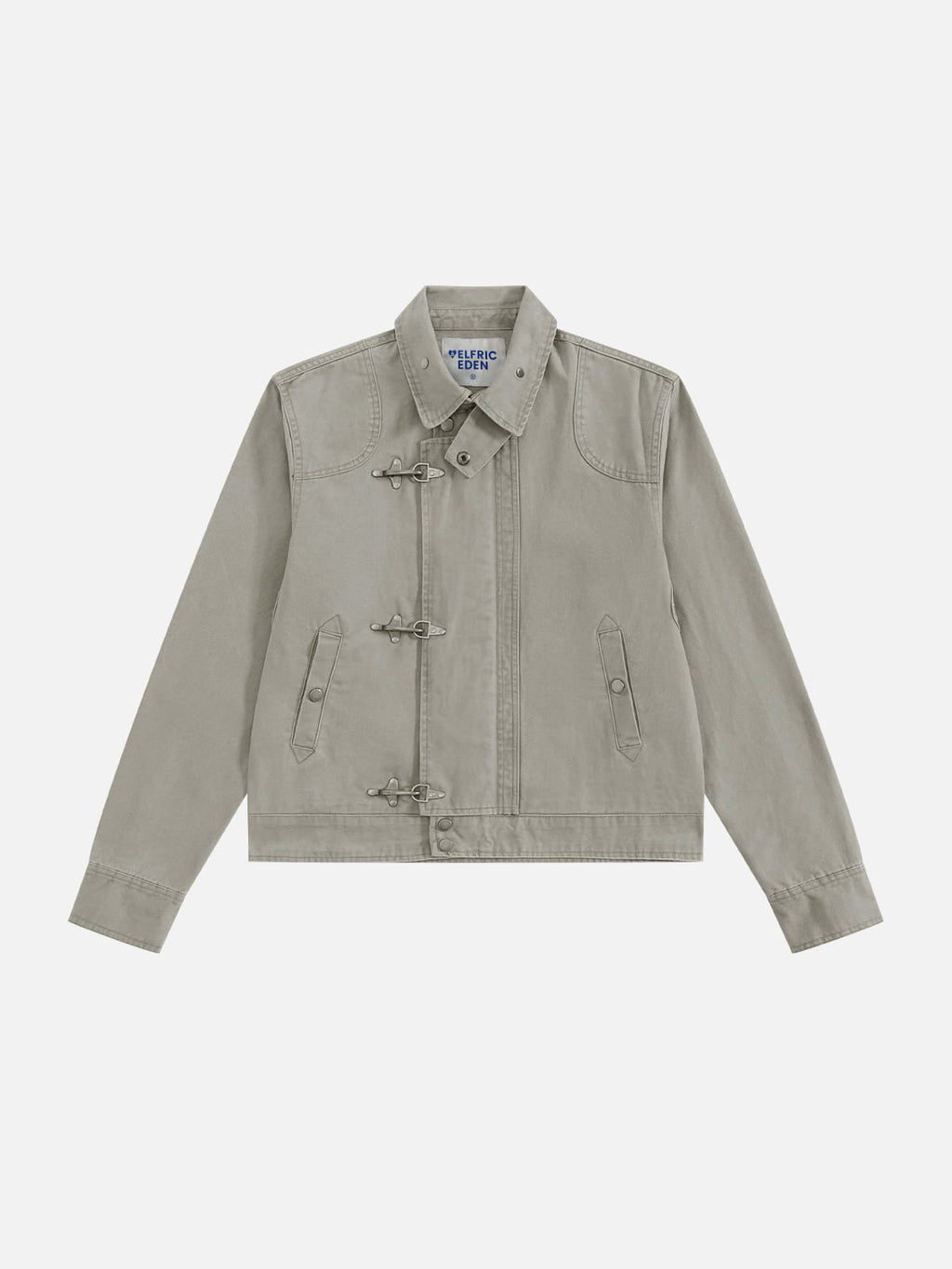 Aelfric Eden Fireman Clasp Washed Jacket