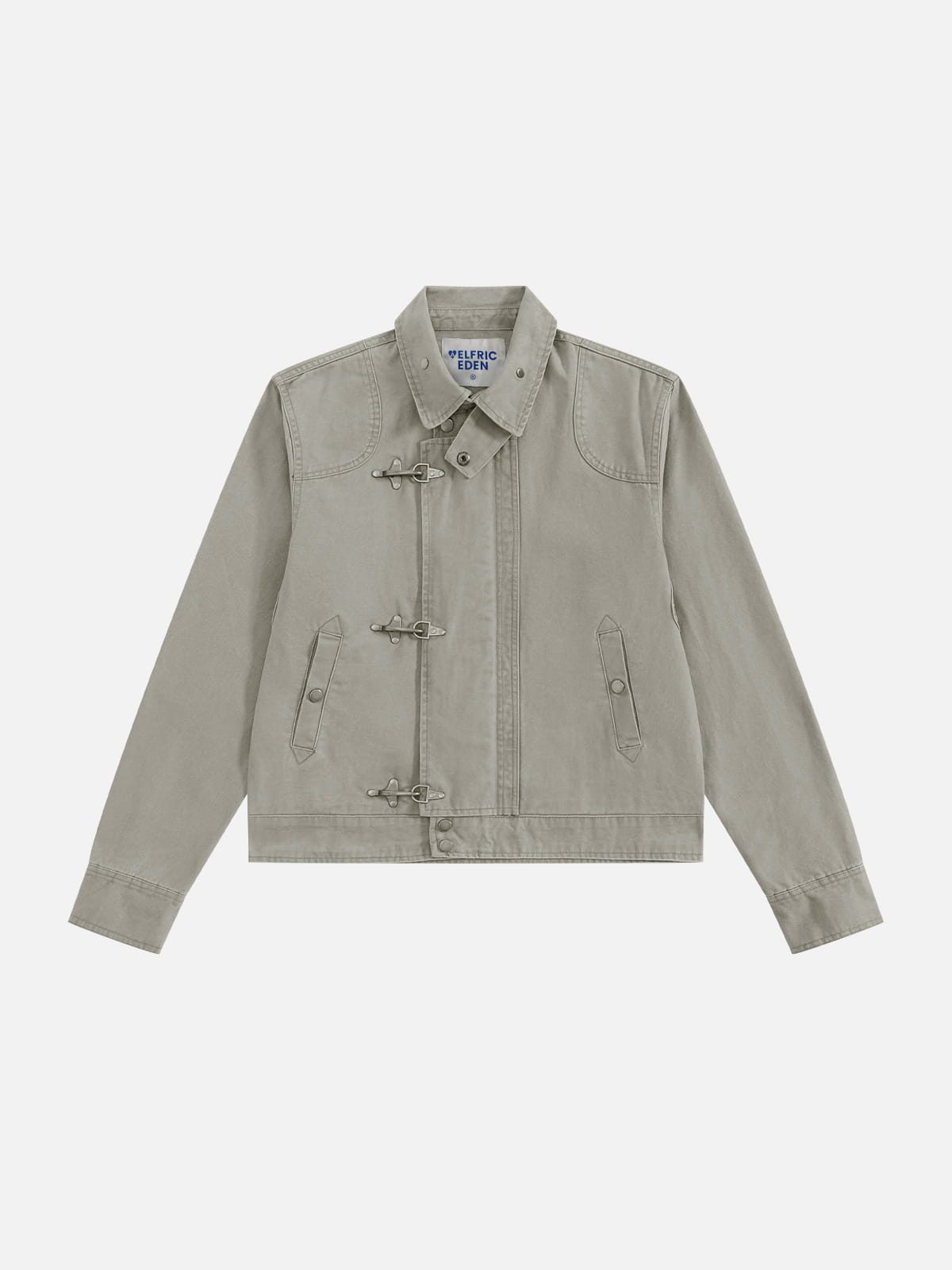 Aelfric Eden Fireman Clasp Washed Jacket